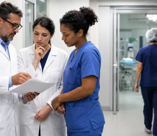 Vilhena passa de 350 para 1.054 cirurgias com médicos especialistas, que podem ficar até 2027 Equipe médica em ambiente hospitalar representa o avanço das cirurgias em Vilhena