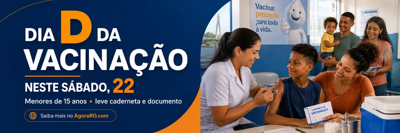Faixa do Dia D da Multivacinação destaca vacinação neste sábado, 22, para menores de 15 anos