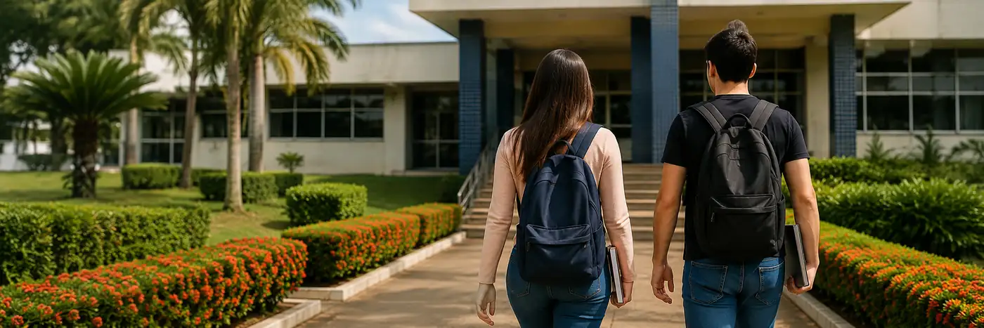 estudantes em oportunidade de estágio em Rolim de Moura