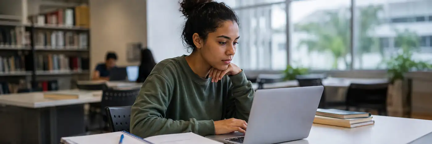 Estudante acompanha a lista de espera do Prouni 2026
