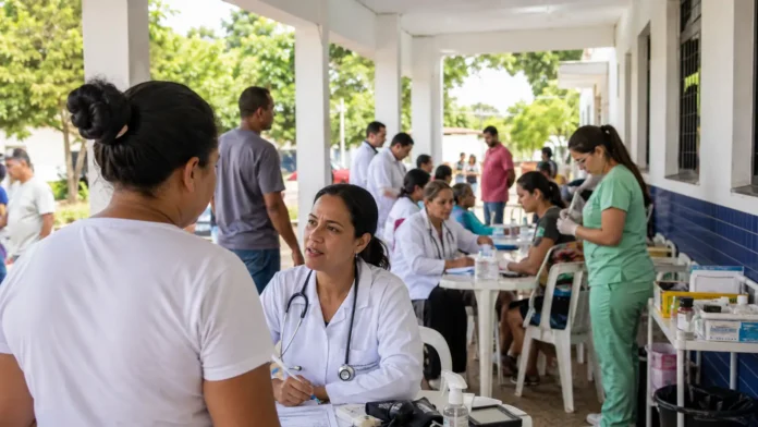 Giro da Saúde na USF Hamilton Gondim, na zona Leste de Porto Velho