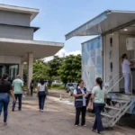 Defensoria recebe unidade do Hospital de Amor para exames sem agendamento exames do Hospital de Amor