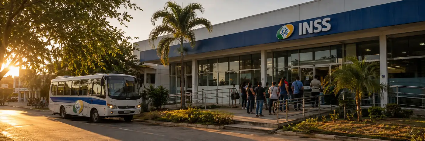 atendimento de avaliação social do INSS em Rondônia