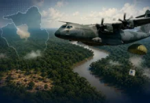 Operação Gota leva vacinas de avião a 20 aldeias da Amazônia Aeronave sobre floresta amazônica ilustra logística aérea da Operação Gota
