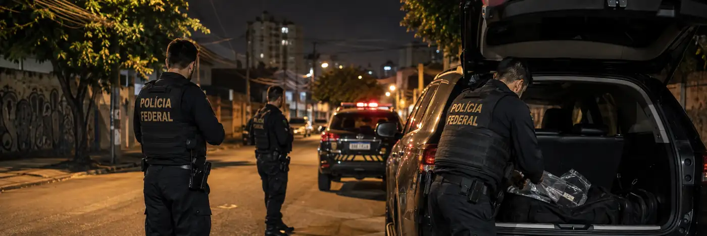 Polícia Federal atua em investigação ligada à Operação Two Faces em Porto Velho
