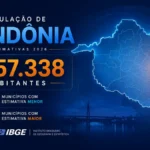 Rondônia chega a 1,757 milhão de habitantes, mas 31 municípios têm estimativa menor Infográfico sobre a população de Rondônia em 2026 com 1.757.338 habitantes estimados