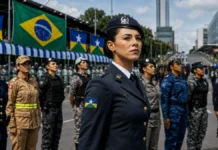 Pós-graduação abre 240 vagas para mulheres da segurança pública; profissionais de Rondônia podem participar Composição editorial com mulheres uniformizadas em formação, com destaque para profissional em referência a Rondônia