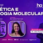 Genética e câncer: PrevCast mostra o que o DNA pode revelar Capa do Prevcast #13 sobre genética e biologia molecular, com Dr. Júlio Possati, Dr. Augusto Antonizzi e Dra. Letícia Ferro Leal.