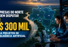 Empresas do Norte podem pedir até R$ 300 mil para projetos de inteligência artificial Empresas do Norte podem disputar até R$ 300 mil para projetos de inteligência artificial