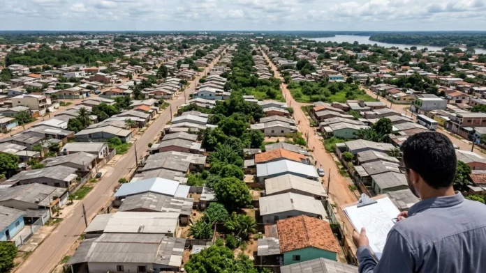 Regularização fundiária em Porto Velho em área urbana com levantamento técnico