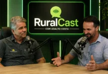 Cooperativismo pode fortalecer o agro e a agricultura familiar em Rondônia Salatiel Rodrigues e Adalto Costa durante entrevista do RuralCast sobre cooperativismo e fortalecimento do agro em Rondônia