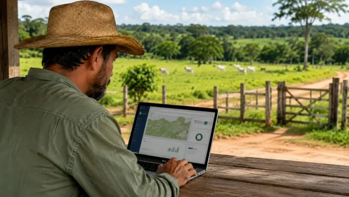 Produtor rural acessa serviços online do Incra pela internet