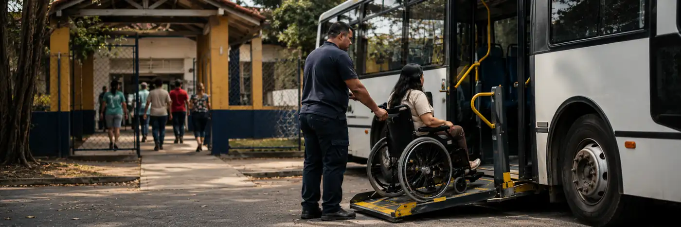 transporte acessível para eleitor com deficiência em Rondônia