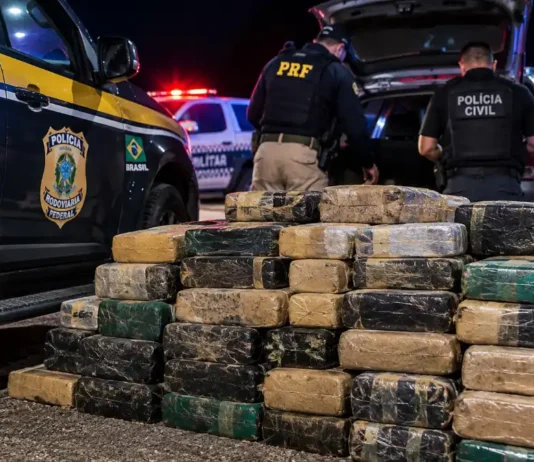 Nova apreensão em Seringueiras recolhe 338,6 kg de drogas Apreensão de drogas em Seringueiras com atuação conjunta da PRF, Polícia Civil e Polícia Militar