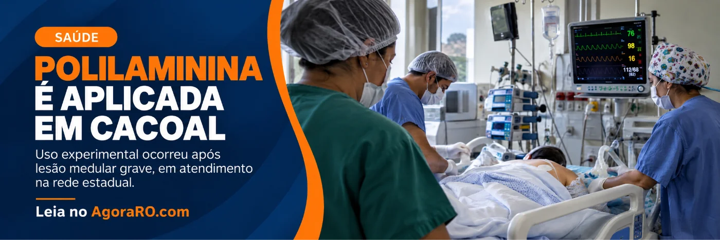 Uso experimental de polilaminina em Rondônia após lesão medular grave em paciente atendido em Cacoal