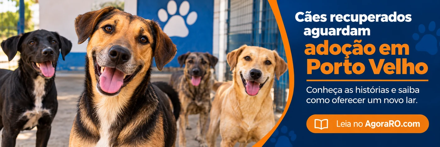 Adoção de cães em Porto Velho com atendimento de segunda a sexta-feira