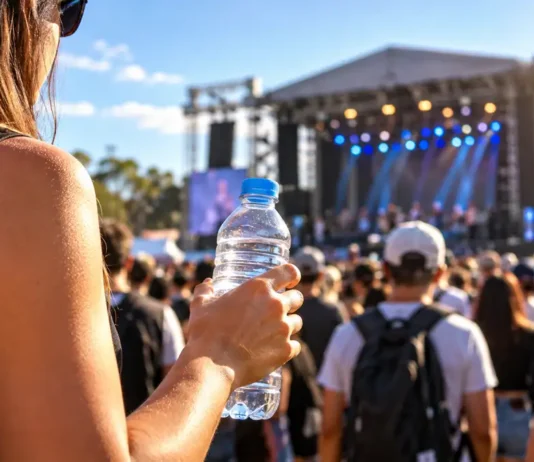 Eventos com mais de mil pessoas devem oferecer água gratuita água gratuita em eventos com consumidor levando recipiente pessoal