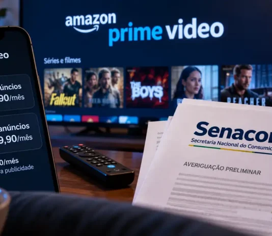 Senacon investiga anúncios e cobrança extra no Prime Video anúncios no Prime Video sob averiguação preliminar da Senacon