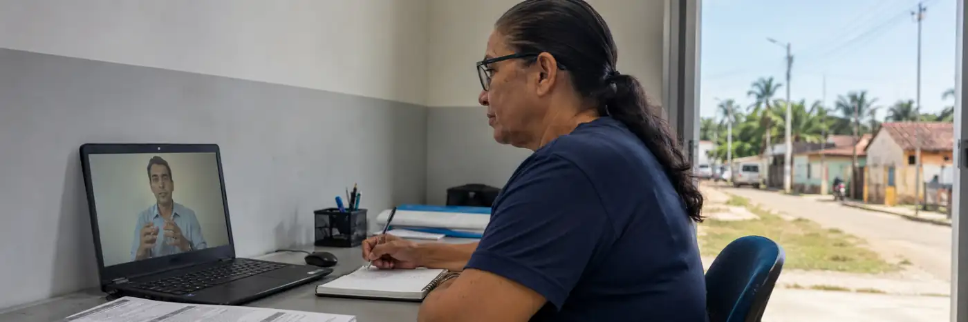 Atendimento remoto de assistência jurídica eleitoral no interior de Rondônia