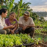 Lote de R$ 1,3 milhão prevê assistência técnica para 136 famílias na Madeira Mamoré Agricultura familiar em composição editorial sobre ATER em Rondônia e assistência técnica no território Madeira Mamoré