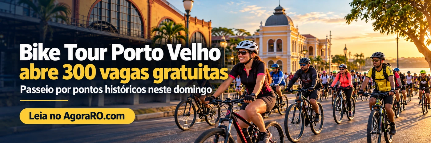 Bike Tour Porto Velho em passeio por pontos históricos da capital