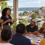 Organizações de Rondônia podem receber até R$ 300 mil no BNDES Periferias Fortes Organização comunitária em composição editorial sobre o BNDES Periferias Fortes e oportunidades para Rondônia