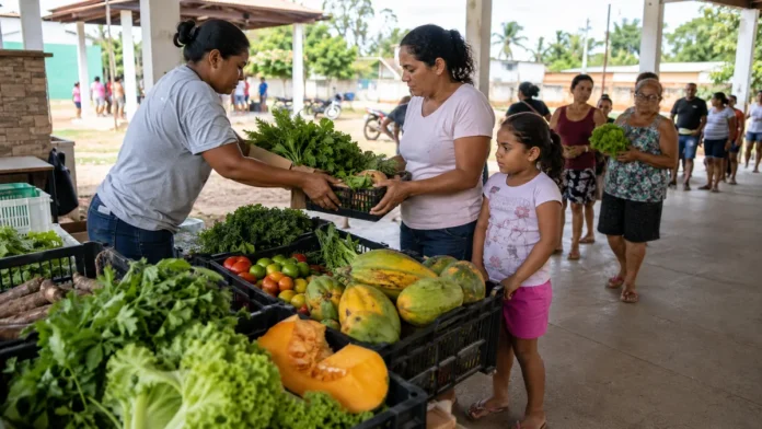Cesta Verde atende famílias em Rolim de Moura em setembro