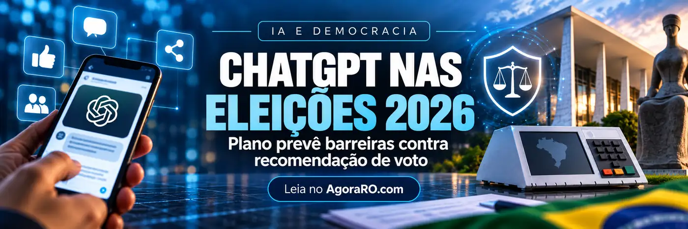 ChatGPT nas Eleições 2026 e barreiras contra recomendação de voto