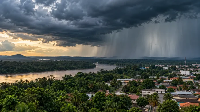 Previsão de chuva no leste de Rondônia pode chegar a 100 milímetros