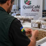 Cafés do Acre serão classificados pela Idaron em Vilhena classificação de café em Vilhena com amostras do QualiCafé Acre