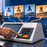 Presidente, senador e deputado não são eleitos da mesma forma; entenda Urna eletrônica em composição editorial sobre como funciona o voto nas Eleições 2026