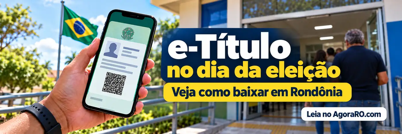 e-Título no dia da eleição em Rondônia.