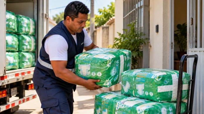 Entrega de fraldas em Porto Velho para pacientes cadastrados