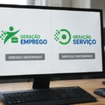 Portais Geração Emprego e Geração Serviço são encerrados em Rondônia Geração Emprego e Geração Serviço aparecem em tela com aviso de serviço encerrado