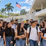 Seduc abre inscrições para intercâmbio estudantil nos Estados Unidos Estudantes em ambiente internacional representam intercâmbio estudantil da Seduc de Rondônia para os Estados Unidos