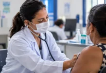 Internações por gripe e Covid-19 caem em Porto Velho; veja os números Internações por doenças respiratórias ilustradas por consulta médica em Porto Velho.