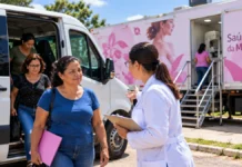 Buritis oferece transporte para mamografia em Ariquemes nos dias 8, 9 e 10 Mamografia em Buritis terá transporte para atendimento em Ariquemes