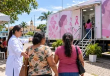 Mulheres de Buritis têm transporte para mamografia em Ariquemes Mamografia em Buritis terá transporte para atendimento em Ariquemes