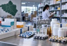 Rondônia abre pregão de R$ 47,3 milhões para medicamentos especializados Composição editorial sobre medicamentos CEAF Rondônia em ambiente farmacêutico.
