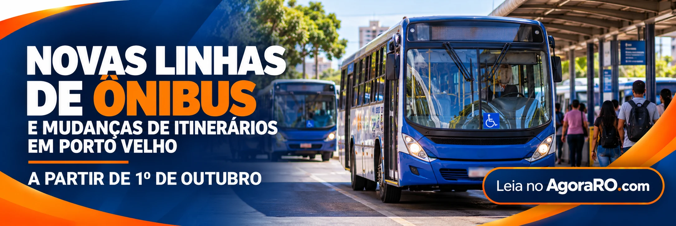Novas linhas de ônibus e mudanças de itinerários em Porto Velho a partir de 1º de outubro