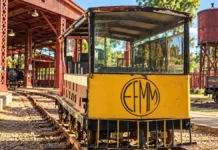 Passeio de Kalamazoo volta aos trilhos neste sábado em Porto Velho Kalamazoo da Estrada de Ferro Madeira-Mamoré em Porto Velho