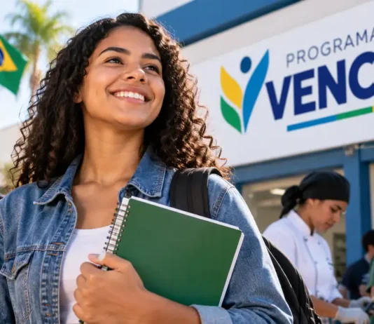 Programa Vencer reabre pré-inscrições até 4 de outubro em Rondônia Composição editorial sobre o Programa Vencer Rondônia e qualificação profissional.