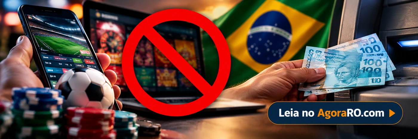 Proibição das bets no Brasil com transição para saque e devolução de saldos aos apostadores