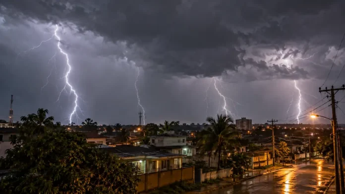 Raios em Rondônia passam de 985 mil em monitoramento divulgado pela Energisa