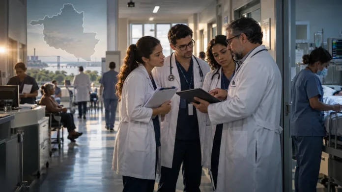 Residência médica em Rondônia 2027 reúne equipe em ambiente hospitalar de ensino e assistência