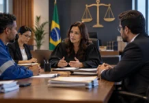Semana da Execução começa nesta segunda; veja como incluir processo trabalhista Reunião de conciliação trabalhista em ambiente institucional da Justiça