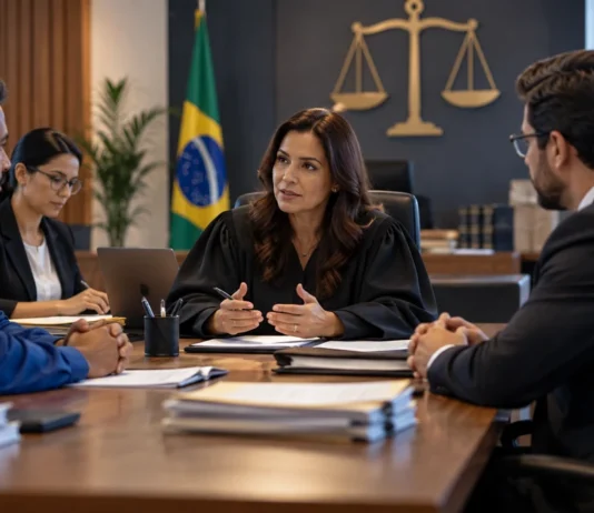 Semana da Execução começa nesta segunda; veja como incluir processo trabalhista Reunião de conciliação trabalhista em ambiente institucional da Justiça
