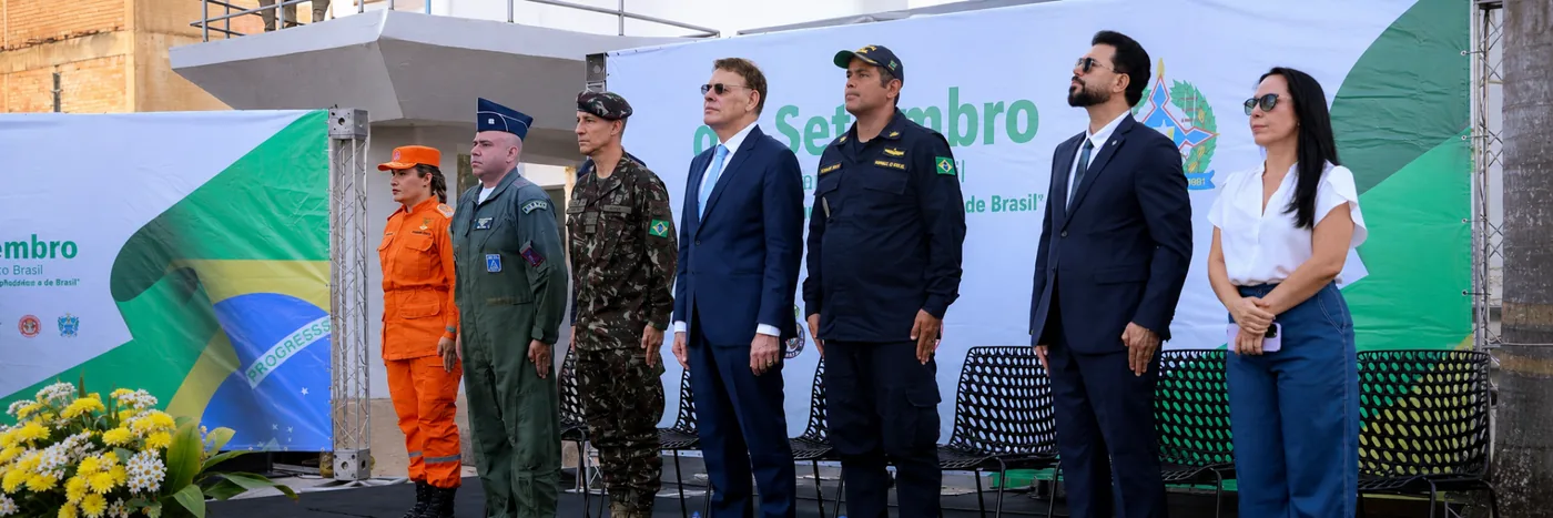 Representantes de instituições participam da abertura da Semana da Pátria