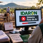 Idaron interrompe sistema às 14h; GTA terá validade ampliada Sistema da Idaron fora do ar para atualização com produtor, gado e documentos de GTA