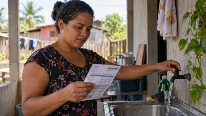 Tarifa Social de água em Rondônia Tarifa Social de água com desconto de 50% até 15 m³ em Rondônia